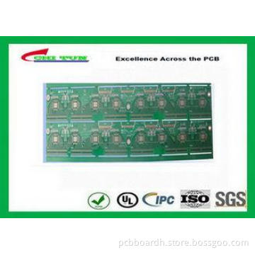 Double side PWB with 2 Layer PCB Board FR4 1.6MM OSP 144*15